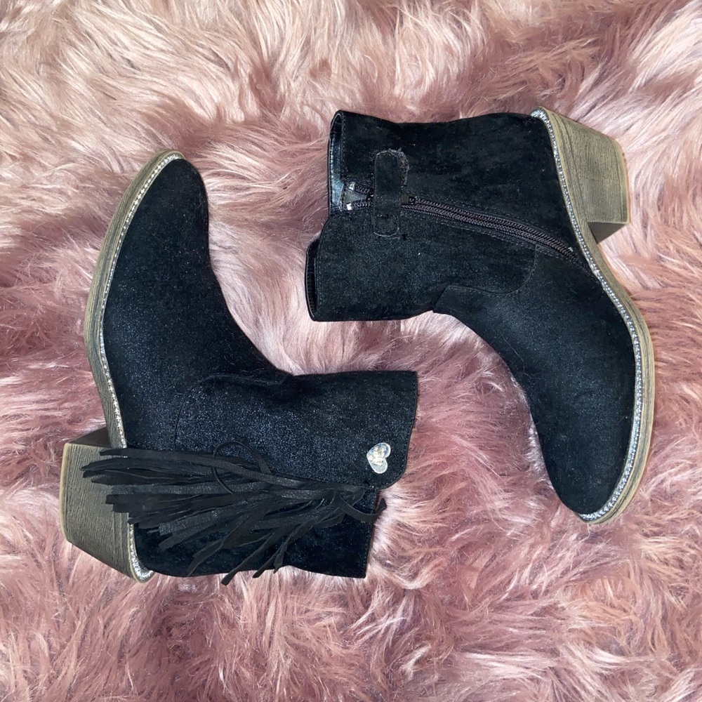 Kids Stuart Weitzman boots with crystals